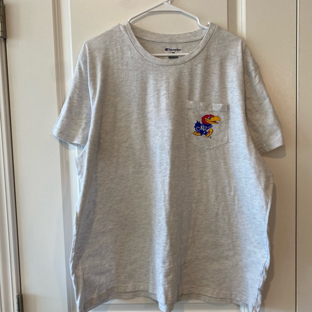 Kansas Jayhawks Champion Pocket T-Shirt